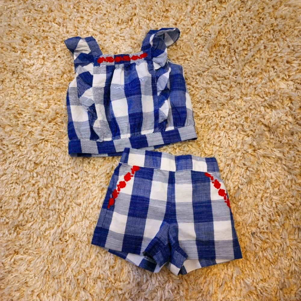 2 piece set Janie and Jack. Size 18